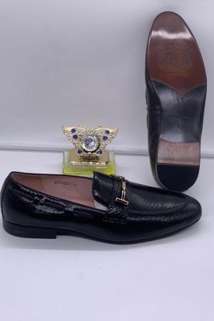 black shoe